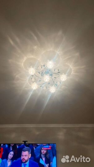 Люстра потолочная бу