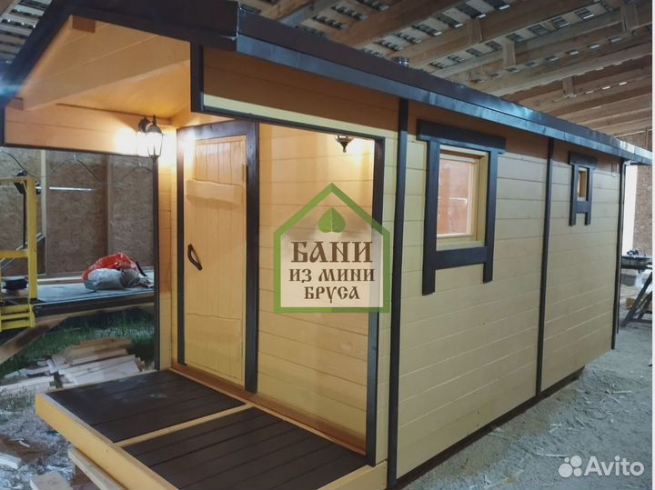 Баня из Бруса по ключ от производителя