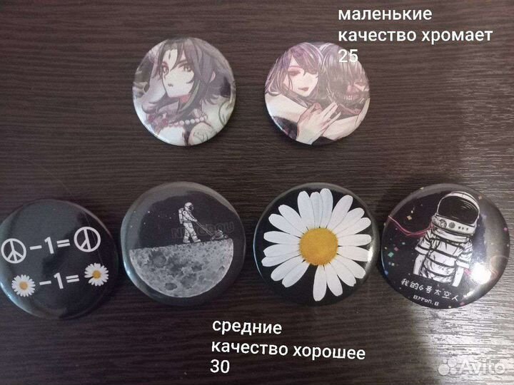 Аниме значки