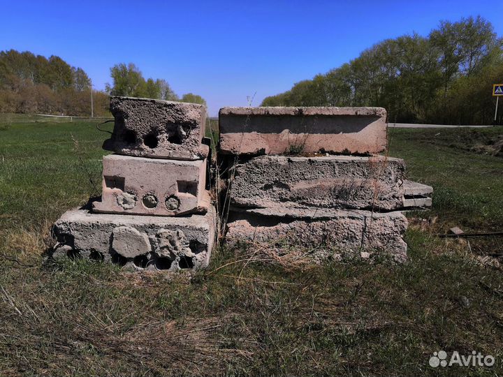 Бетонные блоки бу