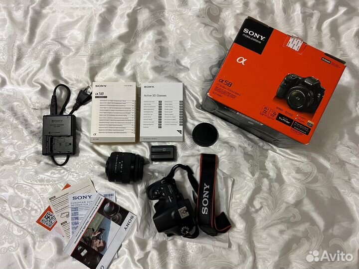 Зеркальный фотоаппарат Sony SLT a58