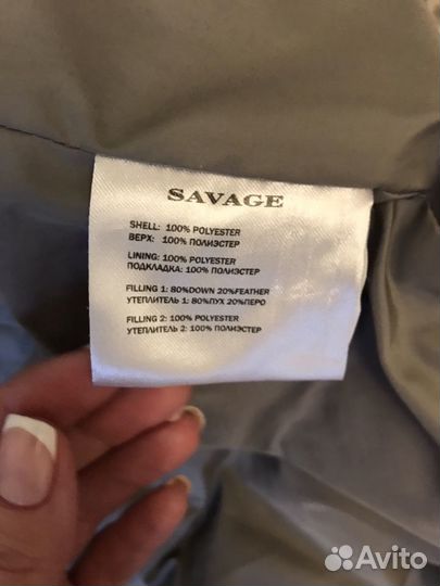 Пуховик Savage