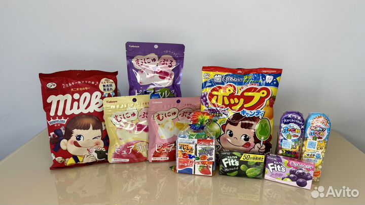 Японские сладости, жвачки