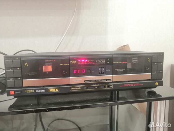 Дека кассетная Вега 122С