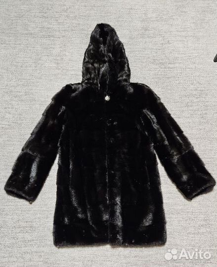 Шуба норковая 42 44 поперечка