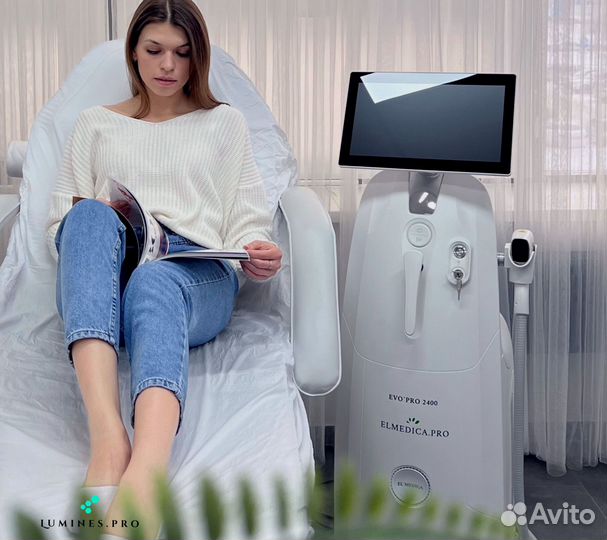 Диодный лазер для эпиляции Lumines Max’Plus 2000в