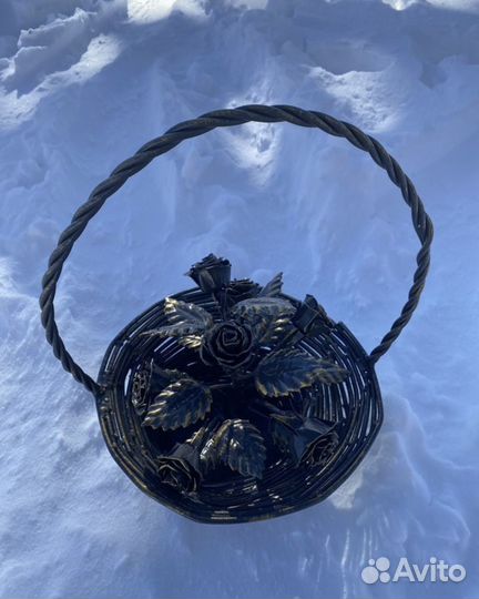 Корзина роз