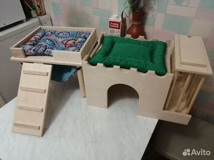 Дом для животных, крыс и хомячков, мебель для живо