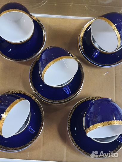 Чайная пара лфз cobalt