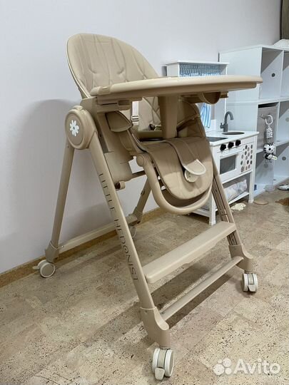 Стульчик для кормления happy baby berny lux new