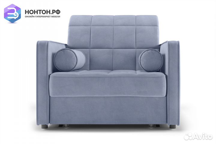 Кресло аккордеон Модо светло-серое