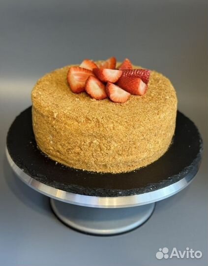 Домашний торт медовик