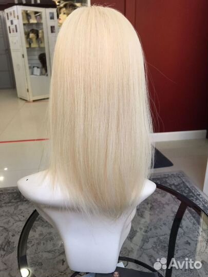 Накладка из натуральных волос 35см