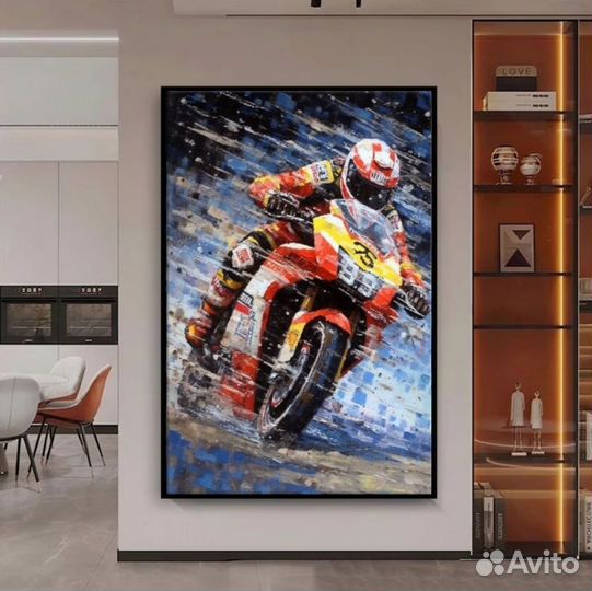 Картина маслом Спортивный адреналин