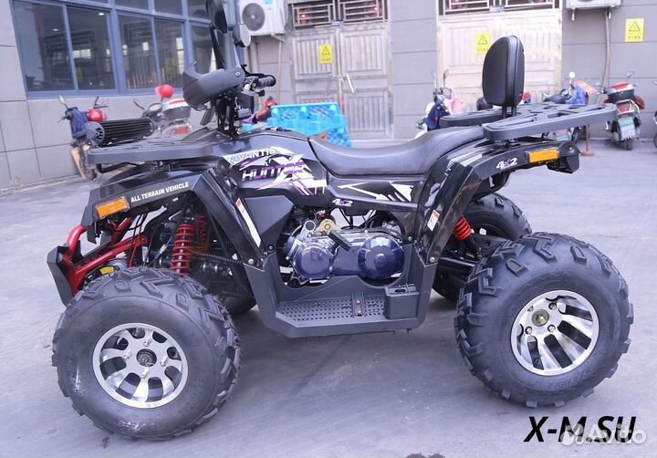 Квадроцикл avantis hunter 200 BIG premium черный