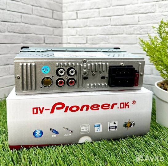 Магнитола 1 din с bluetooth pioneer арт971