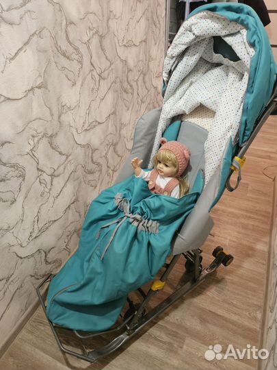 Коляска санки для дцп