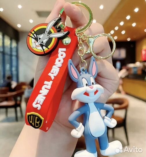 Брелки.Симпсоны. Рик и Морти. наруто. Багз банни