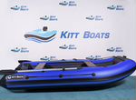 Лодка пвх KittBoats 370 нднд ширина кокпита 80 см