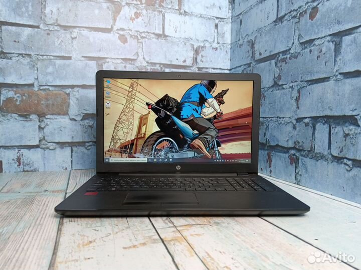 Мощный ноутбук HP AMD/2видеокарты/SSD240/6Gb