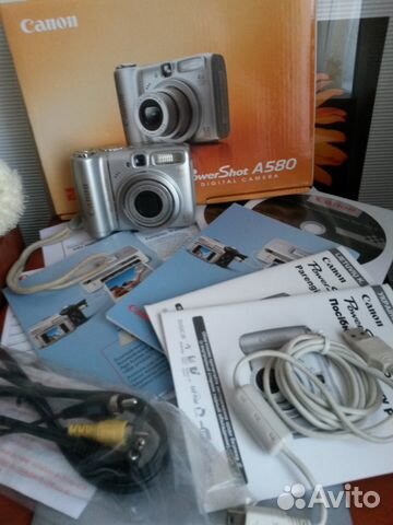 Цифровой фотоаппарат canon powershot A580