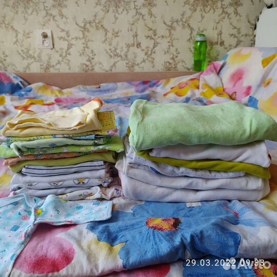 Детские вещи пакетом 56-74