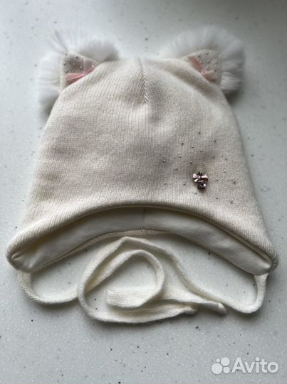 Шапочка для девочки Mothercare