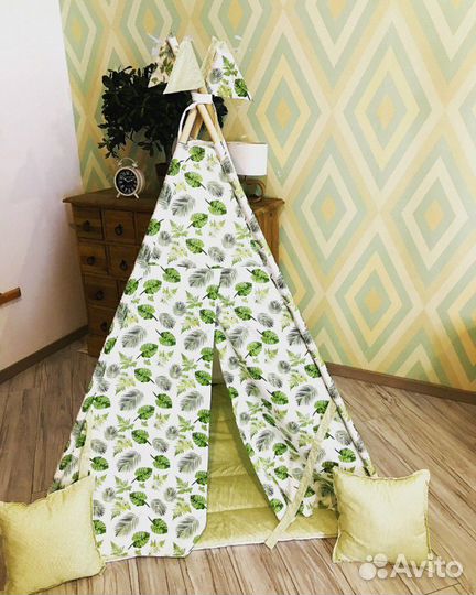 Вигвам детский игровой домик палатка шашаш