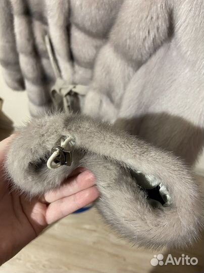 Шуба норковая поперечка