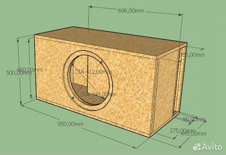 Расчет сабвуфера