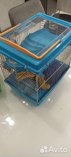 Клетка для сирийского хомяка