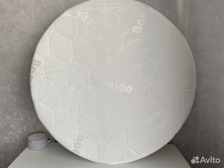 Матрас детский круглый 75/75 с наматрасниками