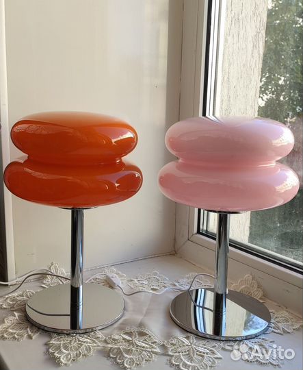 Настольная лампа стиль mid century