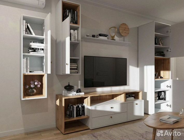 Стенка в гостиную на заказ