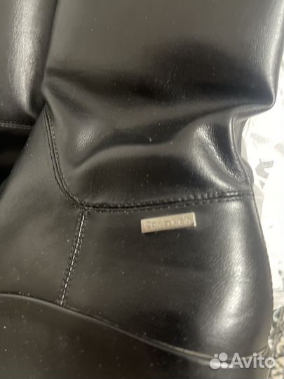 Сапоги ботфорды38 Calvin Klein Оригинал