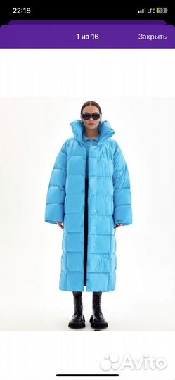 Пуховик зимний toptop