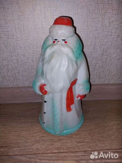 Дед Мороз пластмассовый СССР