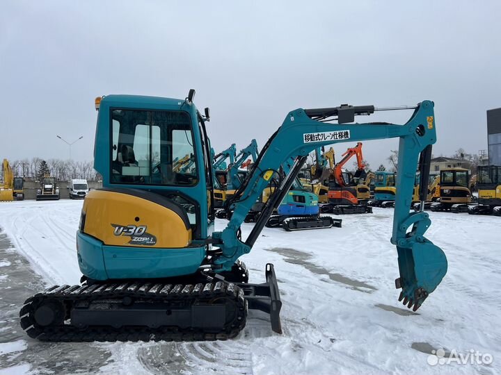 Мини-экскаватор Kubota U30-5, 2018