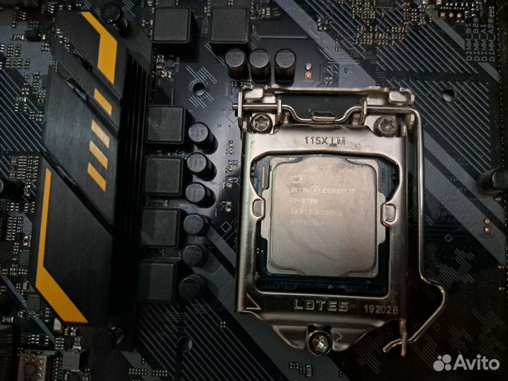 I7 8700 и мп asus tuf gaming b360 plus gaming