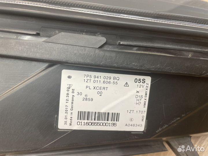 Фары Porsche Cayenne 958 черные