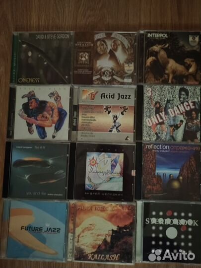 Сд, компакт диски коробкой