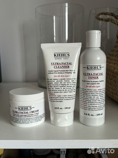 Kiehls ultra facial набор