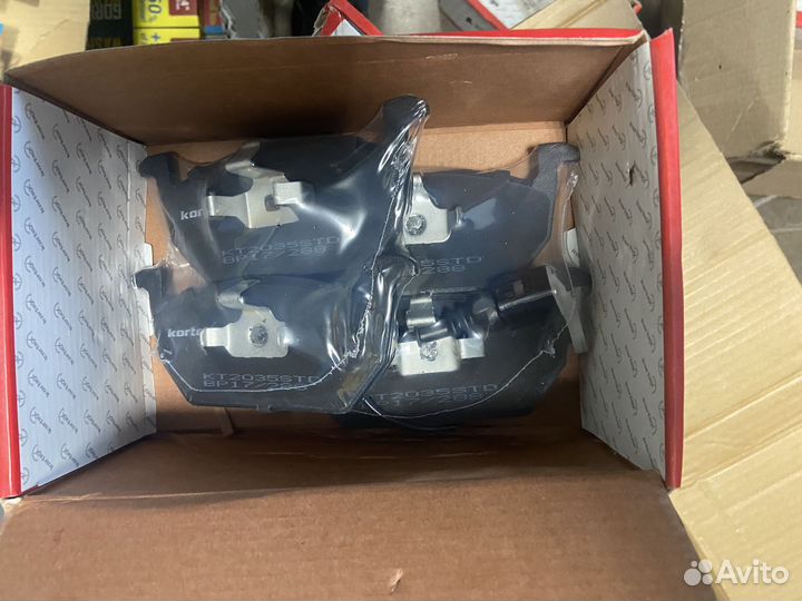 Колодки тормозные передние volkswagen golf