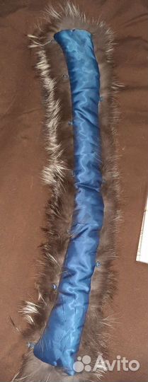 Меховой воротник песец