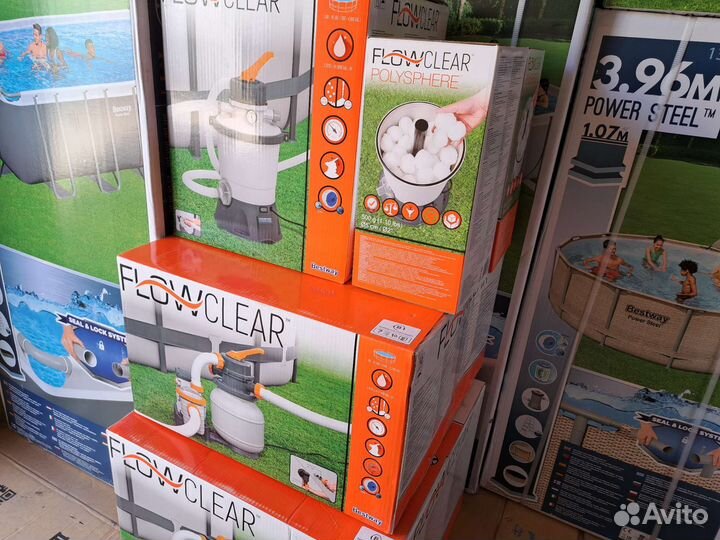 Песочный фильтр для бассейна на 8327 л/час