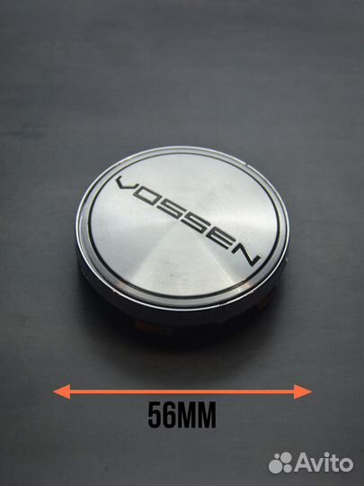 Заглушки на диски, ступицу Vossen d-60 mm 4 шт