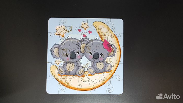 Детские деревянные пазлы