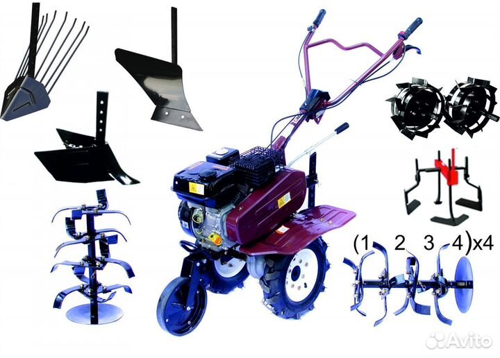 Мотоблоки навесное оборудование в наличии со склад