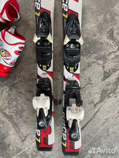 Детские горные лыжи 80 + ботинки комплект