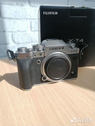 Fujifilm x t4 Body silver